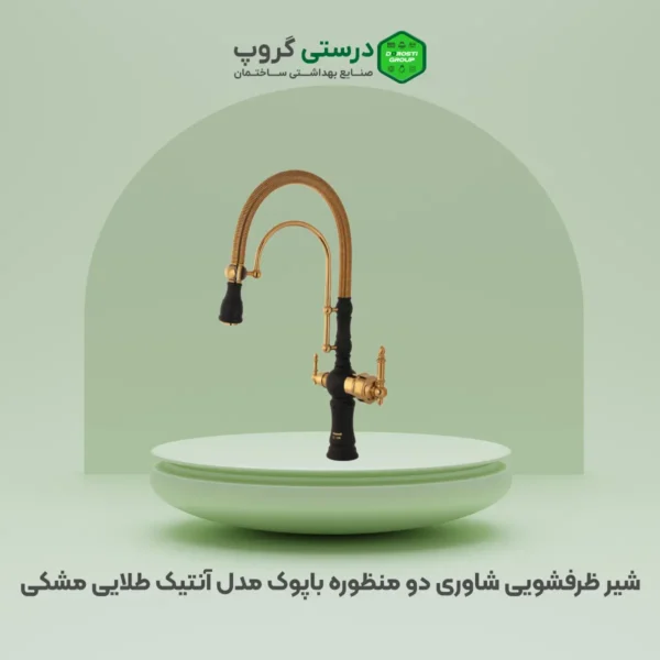 شیر ظرفشویی شاوری دو منظوره